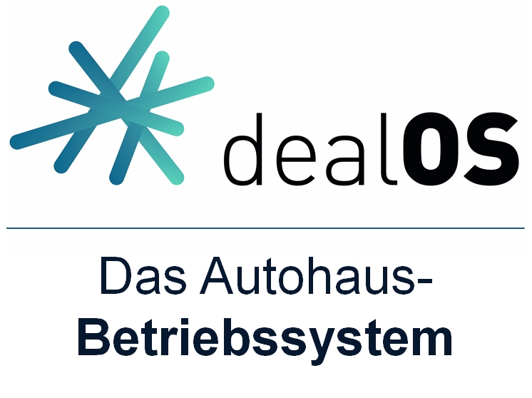 Key visual von dealOS - das Autohaus-Betriebssystem