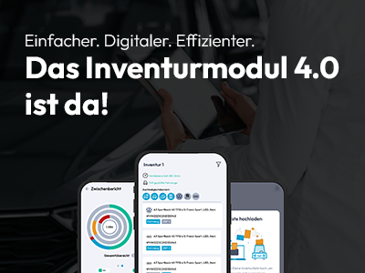 Key-Visual zu SEG salesmate Inventurmodul