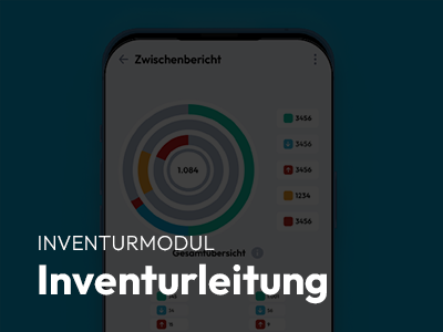 Key-Visual zu SEG salesmate Inventurmodul